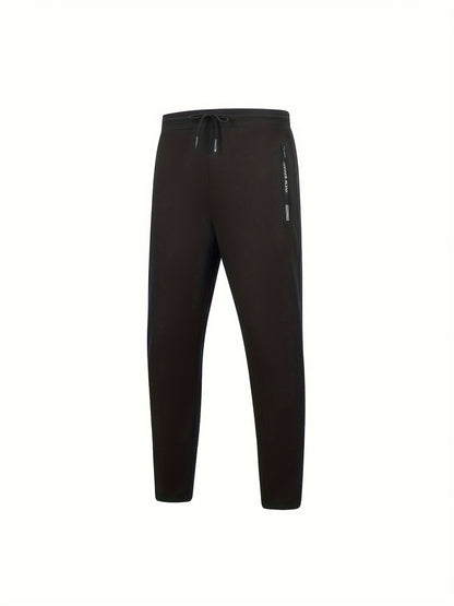 Men's Casual Sportswear Set - Polyester, Perfect T-shirt for Running and Home Leisure, Fitness Wear, Outdoor Activities, Workout Outfits, Stylish Sportswear, Comfortable Fit, Durable Construction, Two-piece Set, Active Lifest