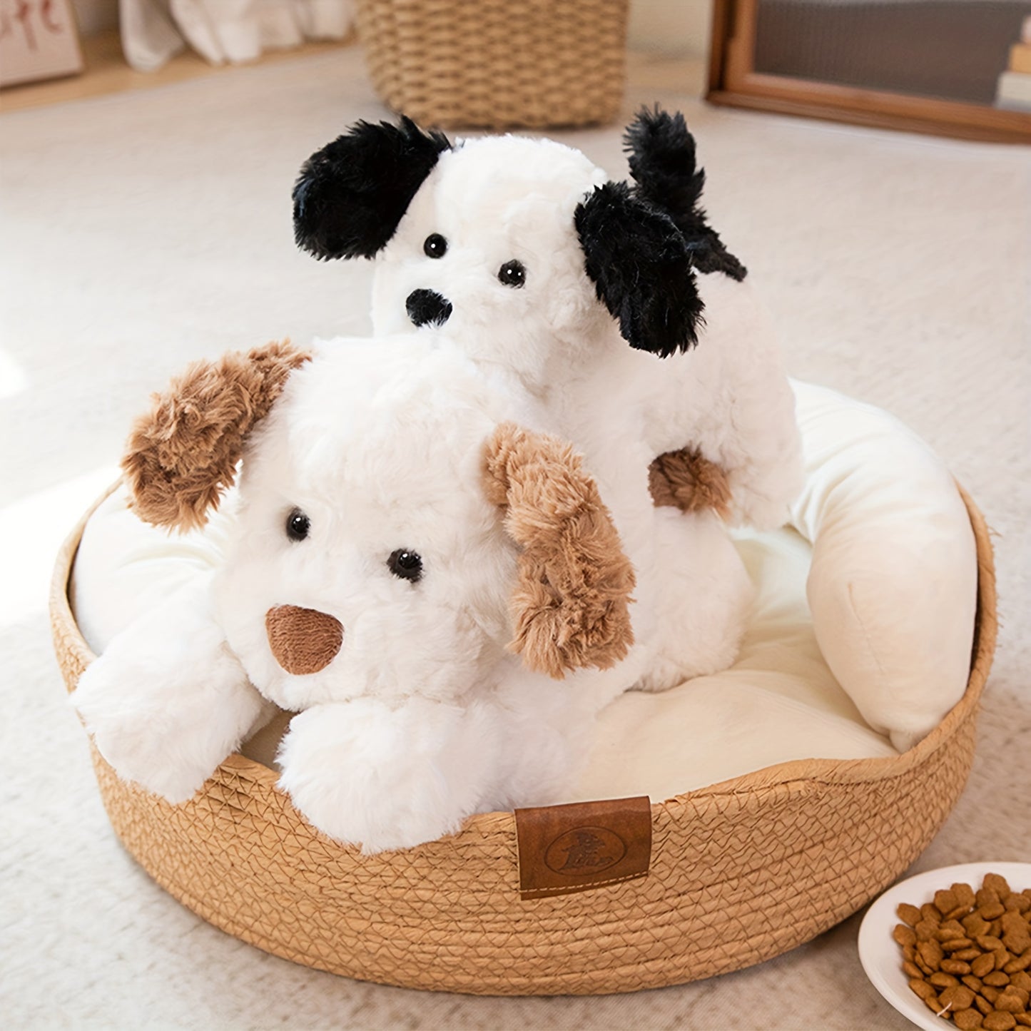 30 սմ/11.81 դյույմ սիրուն Kawaii փափուկ խաղալիք շան համար, փափուկ խաղալիք տղաների և աղջիկների համար, կատարյալ նվեր Հելոուինի և Սուրբ Ծննդյան համար
