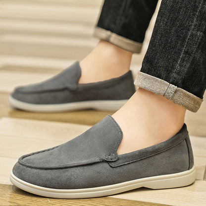 Men's Casual Slip-On Loafers Vintage Style All-Season