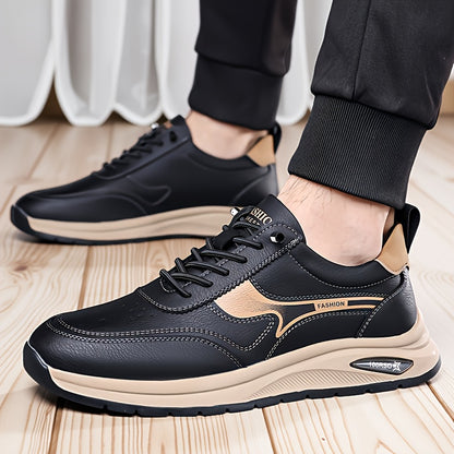 Men's Business Casual Oxford Shoes, Lace-Up, All-Season Comfort