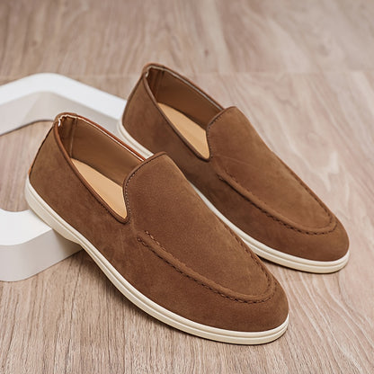 Men's Lightweight Casual Loafers with Comfortable Rubber Soles
