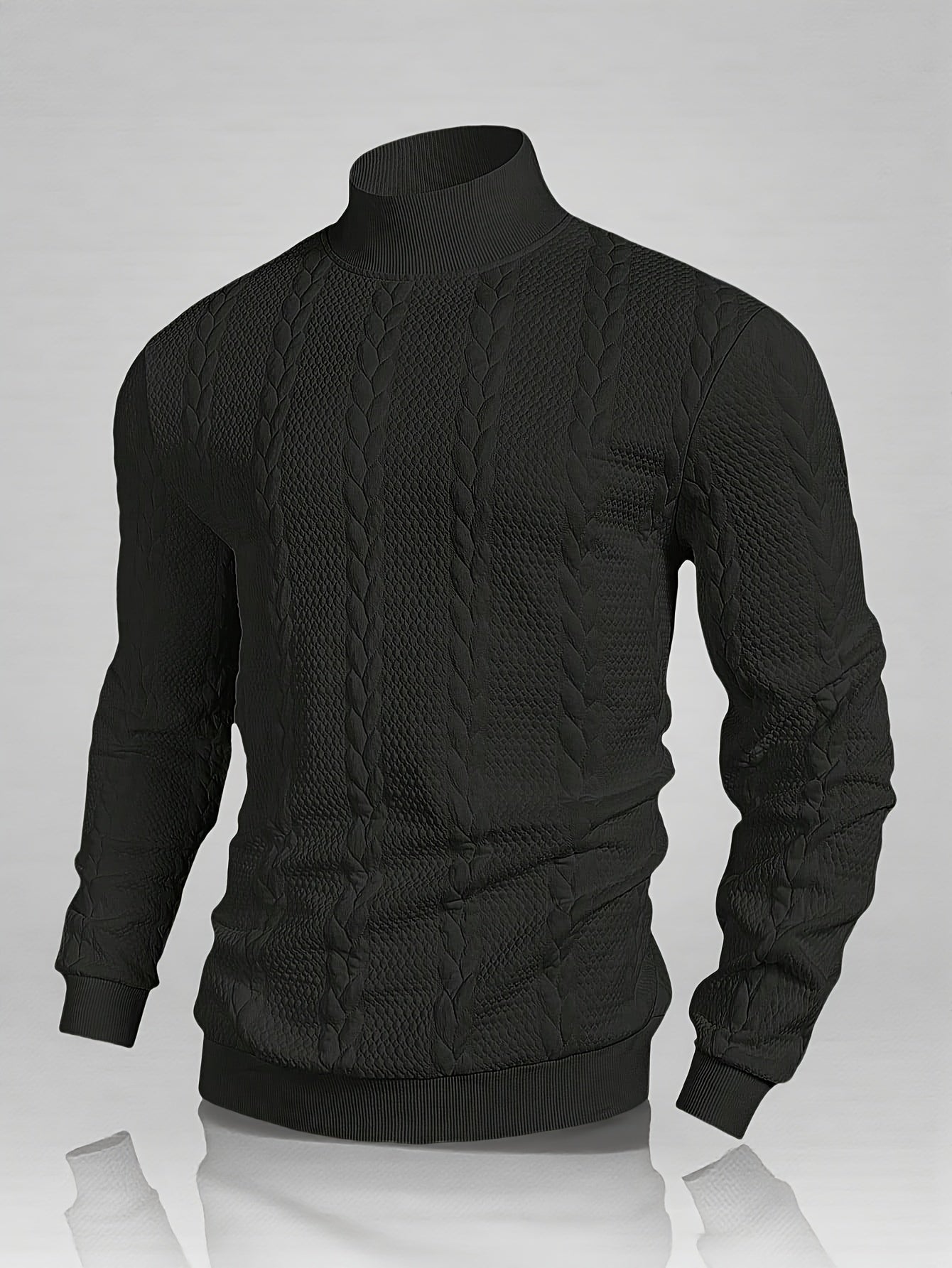 Տղամարդու գարնանային և աշնանային բարձր օձիքով միագույն, հեշտ ամրացվող, կողային կտորից վերնաշապիկ, պատրաստված հարմարավետ և մաշկի համար անվտանգ նյութից, կատարյալ է ինչպես առօրյա զբոսանքների, այնպես էլ աշնանային և ձմեռային սեզոնների ամենօրյա կրելու համար։