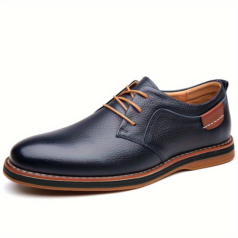 Men's Casual Business Shoes Soft Sole Non-Slip Leather