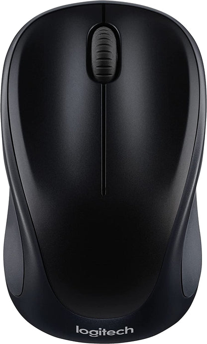 Logitech M317 Wireless Mouse, 2.4 Ghz with USB Receiver, 1000 DPI Optical Tracking, 12 Month Battery, Compatible with PC, Mac, Laptop, Chromebook - Blue
