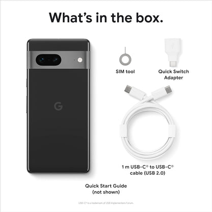 Google Pixel 7-5G Android Phone - Unlocked Smartphone with Wide Angle Lens and 24-Hour Battery - 256GB - Snow