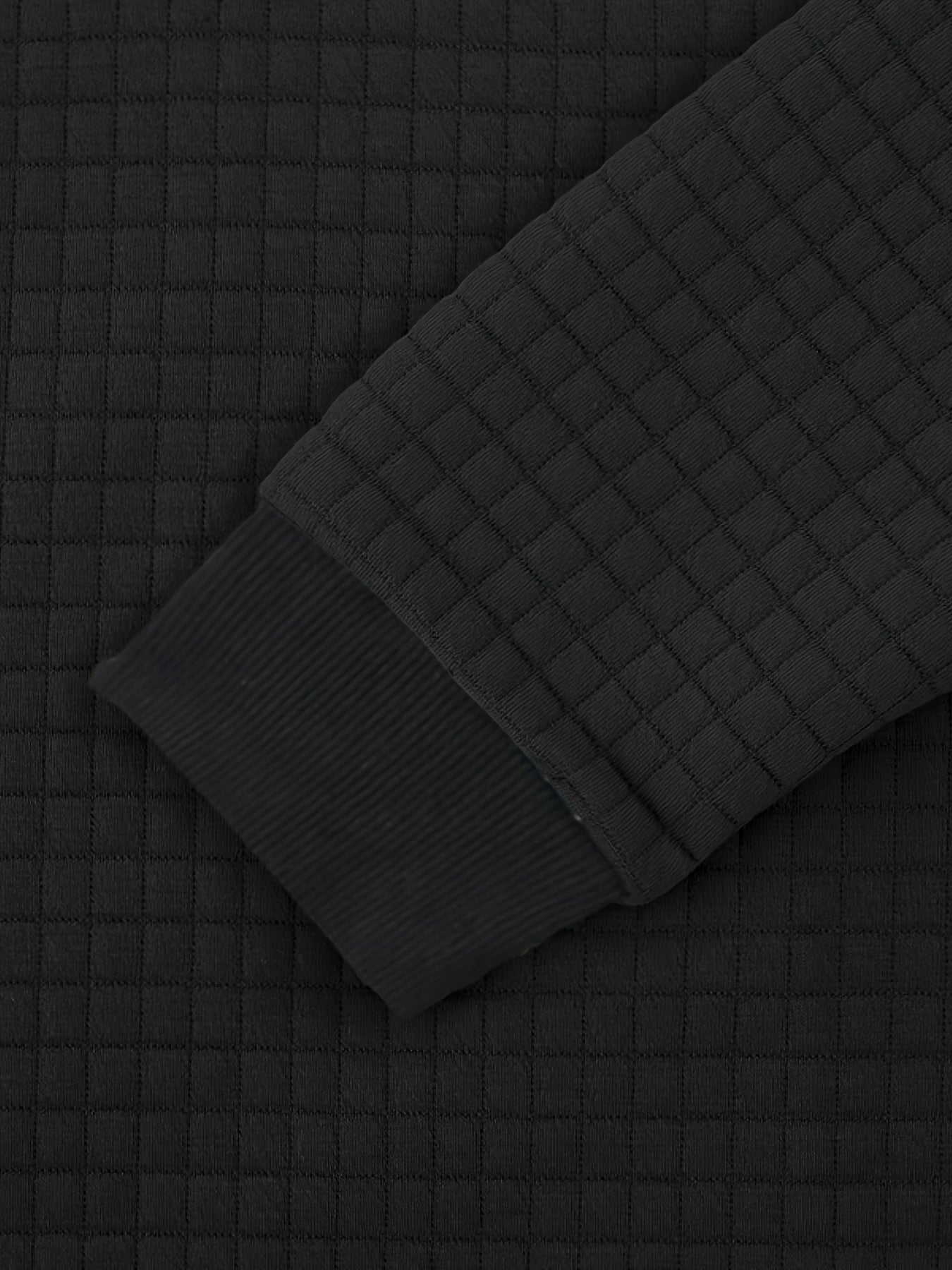 Men's Casual Bomber Jacket with Stand Collar - Polyester and Elastane Blend, Knit Fabric with Slight Stretch, Solid Color, Zipper Detail, Long Sleeve, Regular Fit