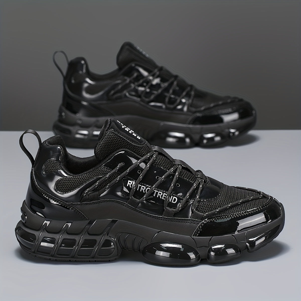 1207 Bestselling Men's Classic Plus-Size Ultra-Light Breathable Outdoor Hiking Cross-Country Training Couple's Casual Versatile Fashionable Comfortable Sports Road Running Shoes, Suitable for All Seasons, Ideal for Daily Wear - ayq