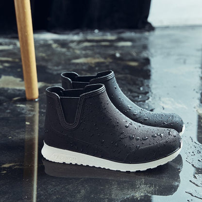 Universal Casual Slip-On EVA Rain Boots for Couples