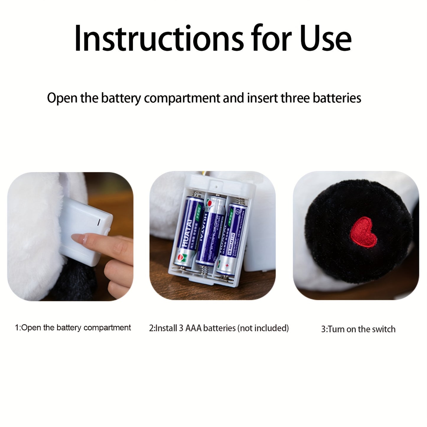 Illuminated Panda Plush Toy Night Light for Nursery, Perfect Gift for Toddler Girls' Birthdays