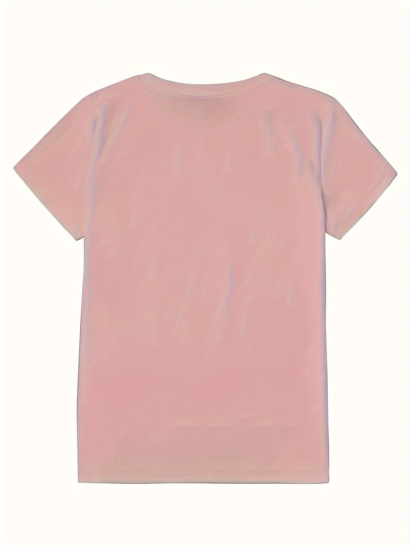 Leopard Lip Print Crew Neck T-shirt, հարմարավետ կարճաթև վերնաշապիկ ամառային և գարնան համար, կանացի հագուստ