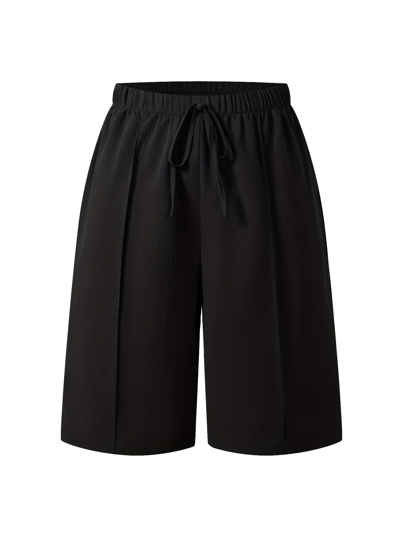 Women's Vacation Shorts Solid Color Polyester Lightweight