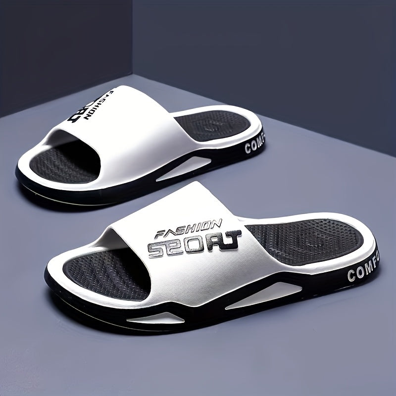 Men’s Sport Graphic Flip-Flops Non-Slip EVA Casual Sandals