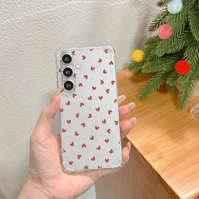 Spotted Love This high-quality TPU transparent protective case for Xiaomi 10T 11T 12LITE 14TPRO and POCO X3 X4 X5 POCO M3 M4 all-inclusive soft protective cover for Redmi 8 9 10 12C 14C NOTE8 9 10 11 12 13 Simple anti-fall Fo