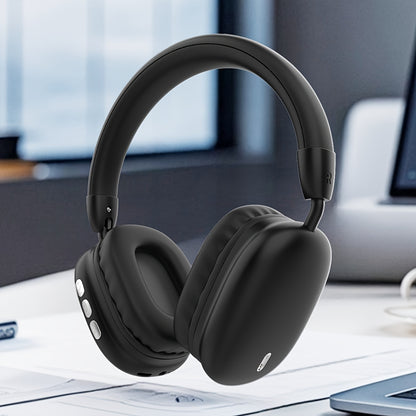 Wireless Headphones with Head-Mounted Design and Long Battery Life