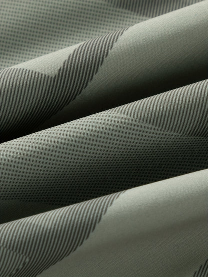 Men'S Lightweight Softshell Jacket - Olive Green/Black/Gray/ - Stand Collar Windproof Coat with Zippered Pockets - Non-Stretch Fabric for Hiking, Gym, Casual Outdoors - Spring/Fall Athletic Outerwear - Easy-Care Sportswear, H