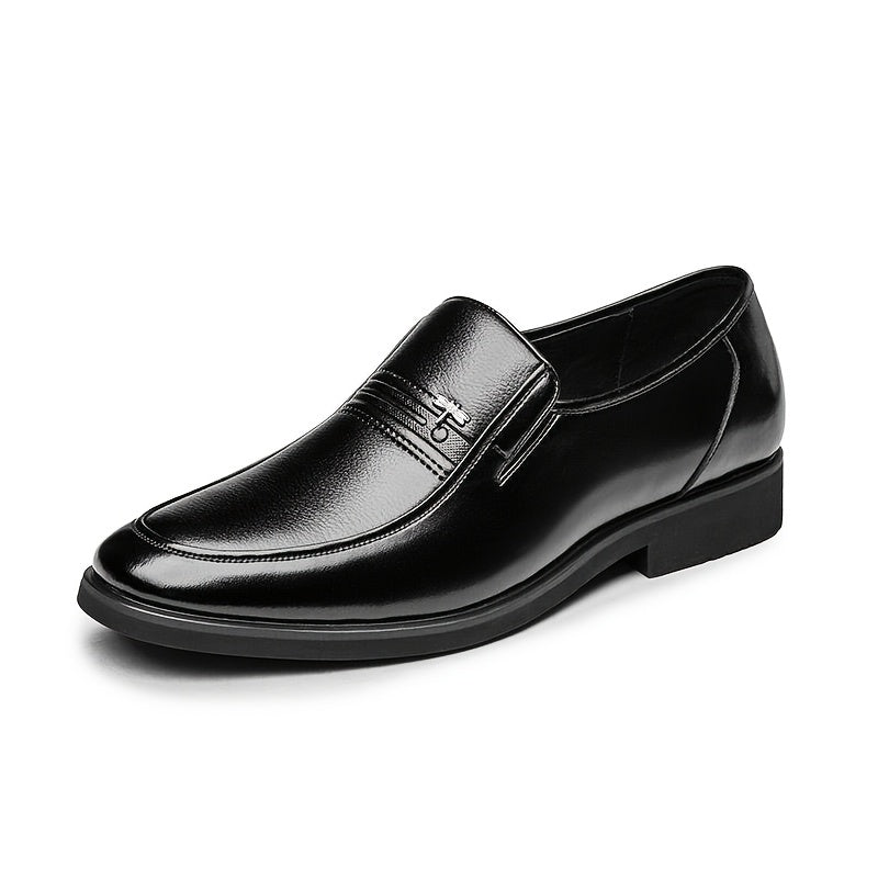 Men's Slip-On Business Casual Faux Leather Shoes - Comfortable Fit