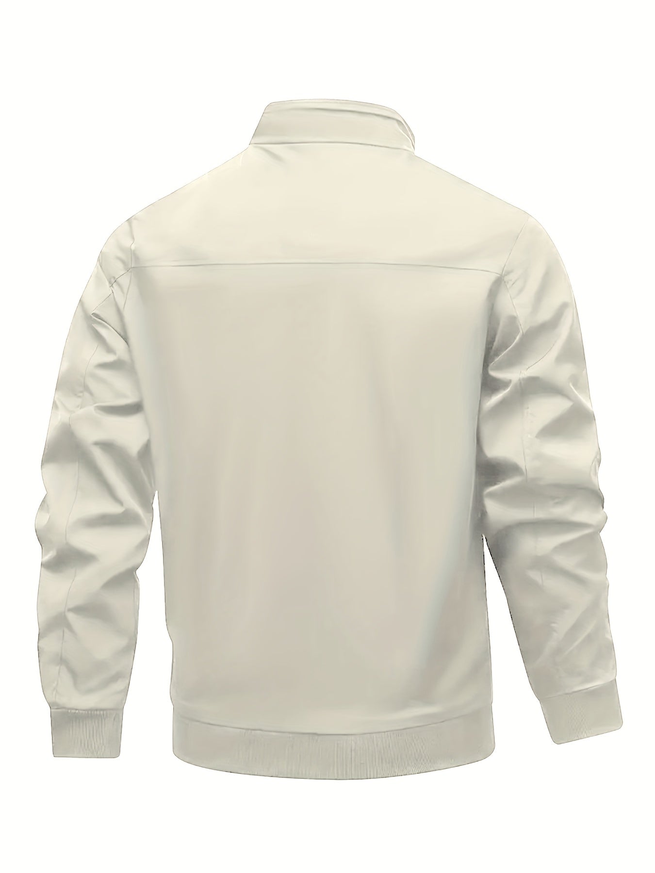 Men's Academic Jacket - Burgundy (Deep Red), Zip-Up Front Closure, Structured Non-Stretch Fabric, Zippered Pockets - Formal & Casual Outerwear for Office, Events, Everyday - Easy-Care Coat, Dressy Jacket, Houndstooth Pattern