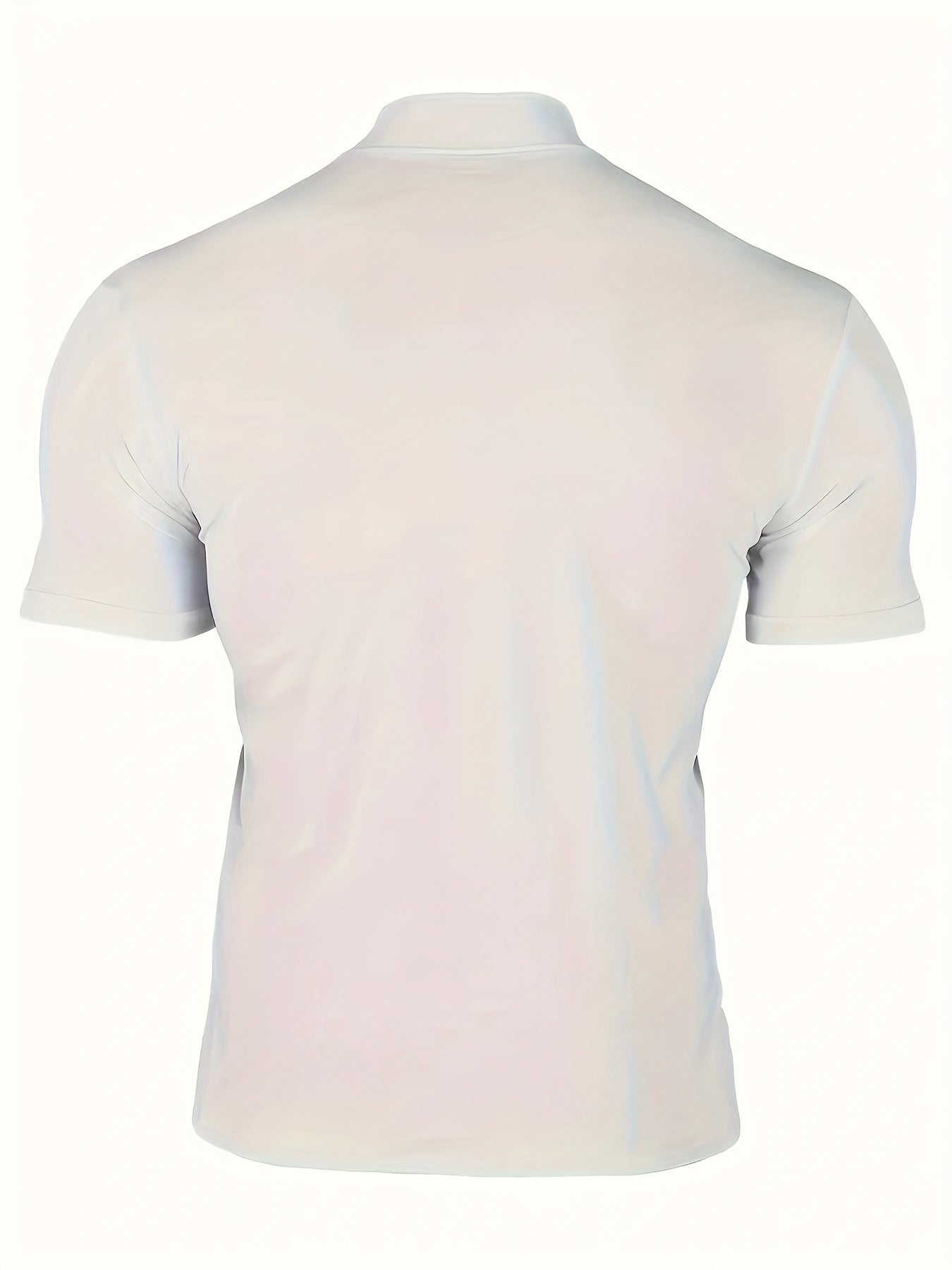 Men'S Short-Sleeve Polo Shirt Made of Breathable And Comfortable Knitted Fabric, Suitable for Cycling, Outdoor Sports, Gym, And Casual Wear for a Fitted Look - ayq