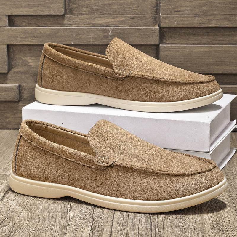 Men's Casual Slip-On Loafers Vintage Style All-Season