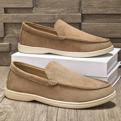 Men's Casual Slip-On Loafers Vintage Style All-Season