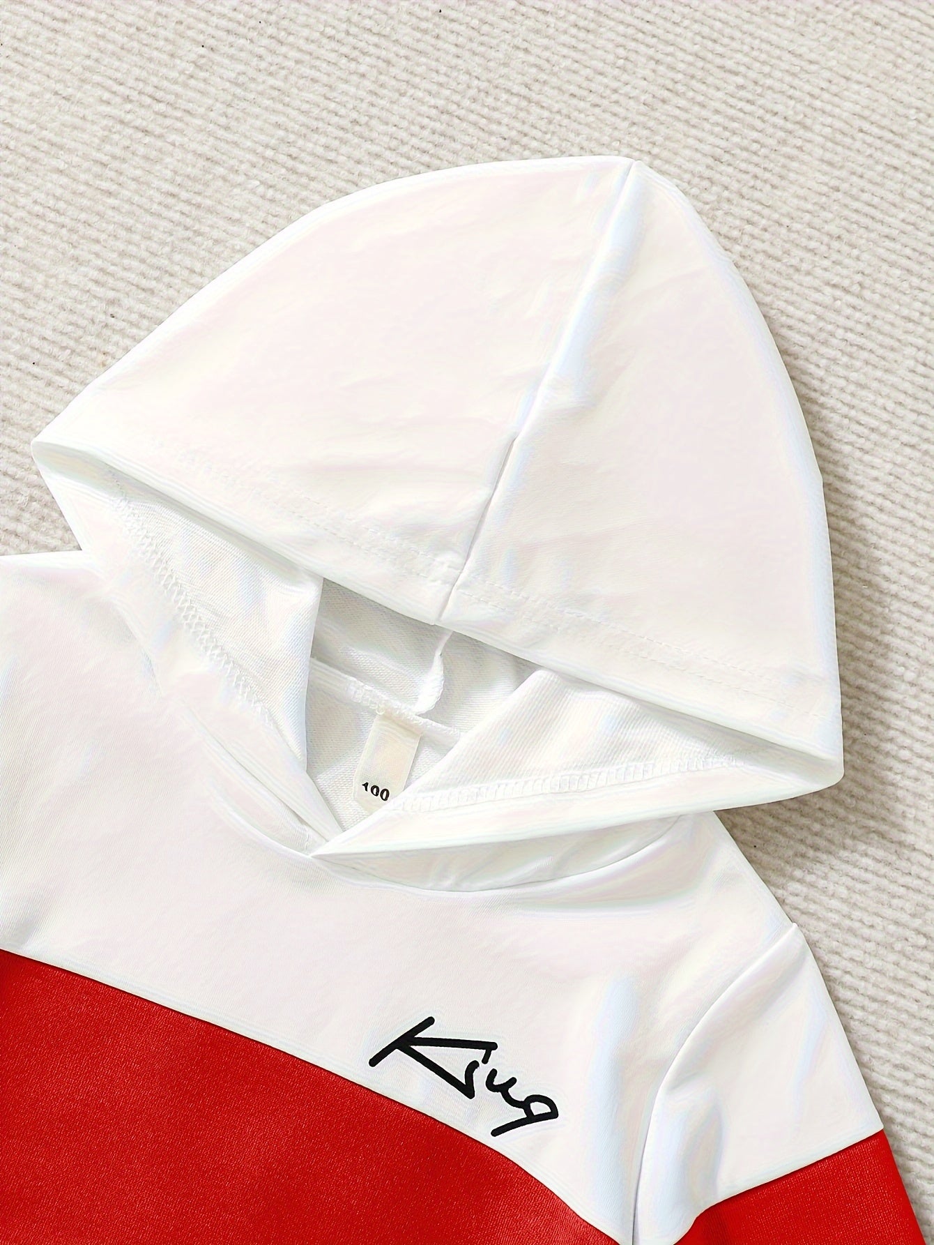 2 հատ տղայի «Թագավորական» նախշերով գլխարկով հանդերձանք, ոճային գունային բլոկներով կարված գլխարկի և տաբատի հավաքածու, մանկական հագուստ աշուն/ձմեռ բացօթյա հագուստի համար, որպես նվեր