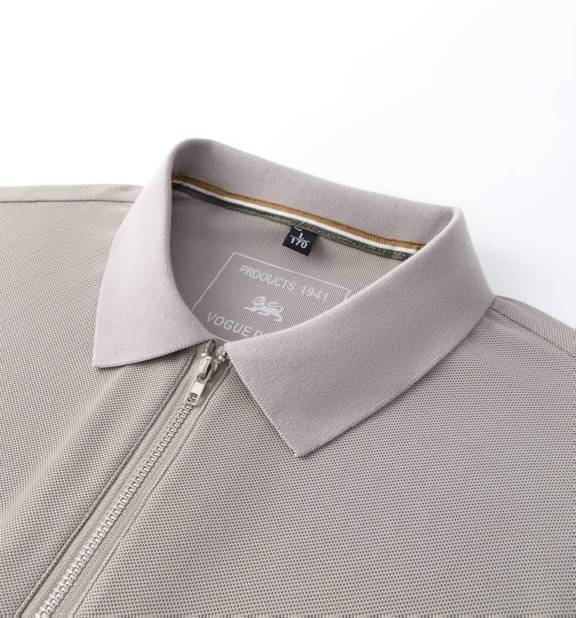 New Stylish Short-Sleeve Polo Shirt with a Zipper, a Breathable Business Fashion Tee, Featuring High-End Embroidery on The Sleeves And an Exquisite Design on The Back - ayq