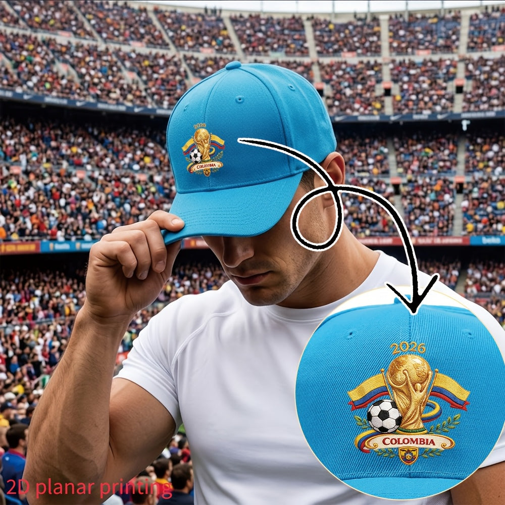 2026 FIFA World Cup Men's Lightweight Baseball Cap, Adjustable