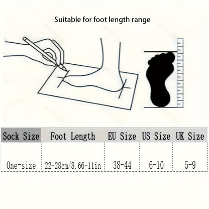 5/10 Pairs Of Men's Trendy Solid Crew Socks, Spring and Fall Breathable Comfy Casual Socks for Men's Outdoor Wearing All Seasons Wearing