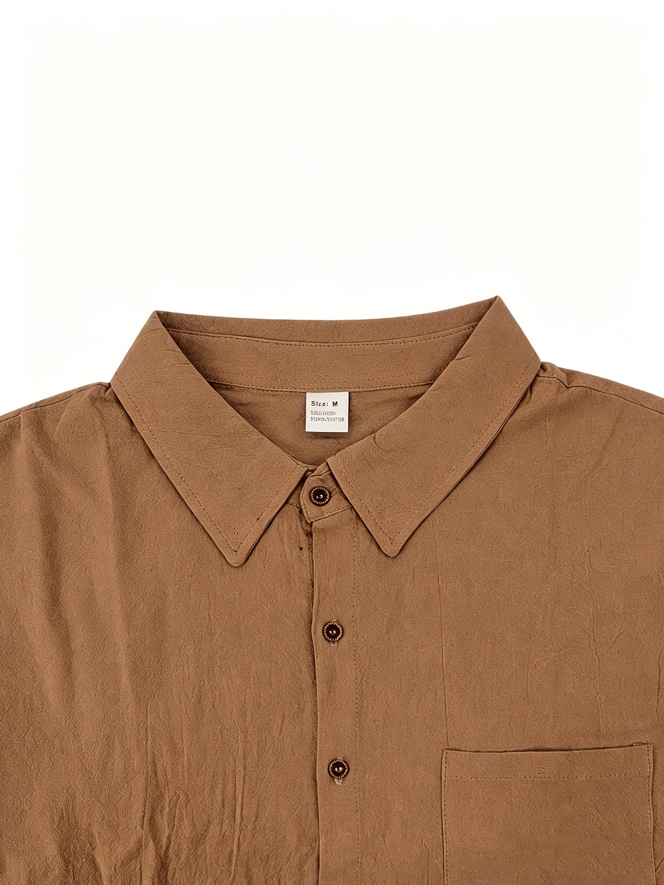 Men's Casual Linen Shirt and Pants Set for Summer Comfort