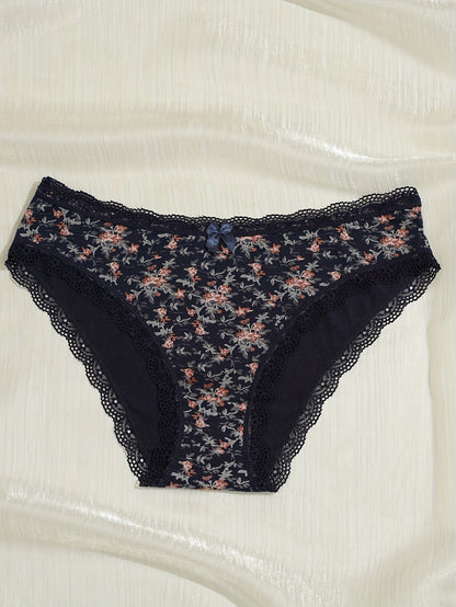 5-Pack Women's Cotton Briefs, Soft, Breathable Mid-Rise Panties