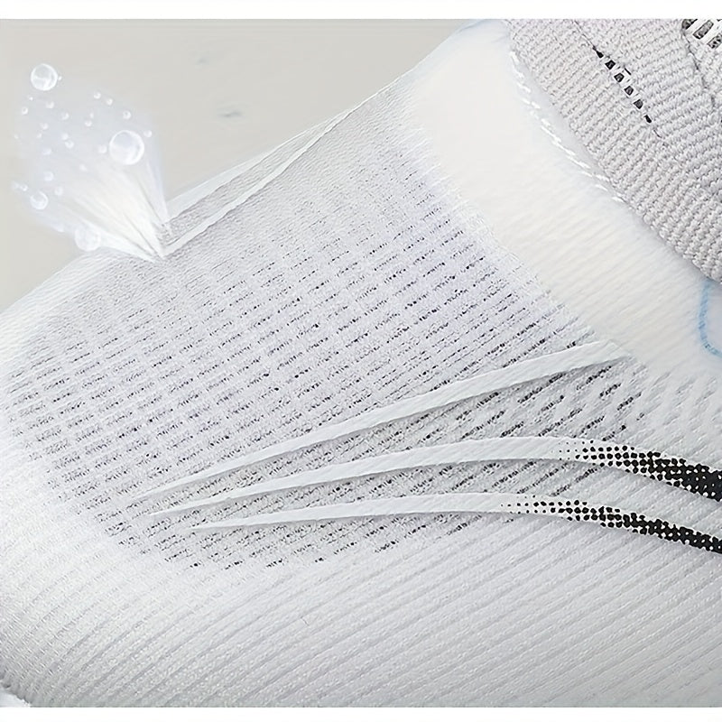 Men's Shoes Spring Summer Mesh Breathable Super Light Casual Sneaker, Men's Soft Sole Anti-skid Shock Absorption Student Running Sneaker-plus Size Tennis Casual Walking Fitness Hiking Shoes-perfect Sneaker for Outdoor Adventu - ayq