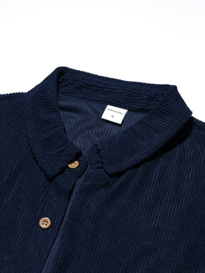 Men'S Long-Sleeve Business Casual Shirt in Lightweight Fabric for Spring And Summer, Featuring a Wrinkle-Resistant And Easy-Care Design.