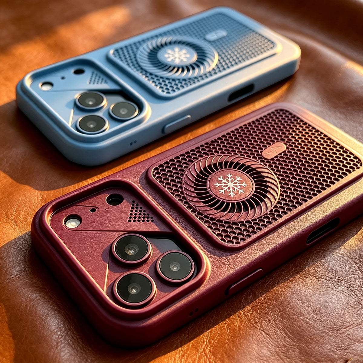 Matte Cooling Mesh Phone Case for iPhone 11-18 Pro Max Magsafe