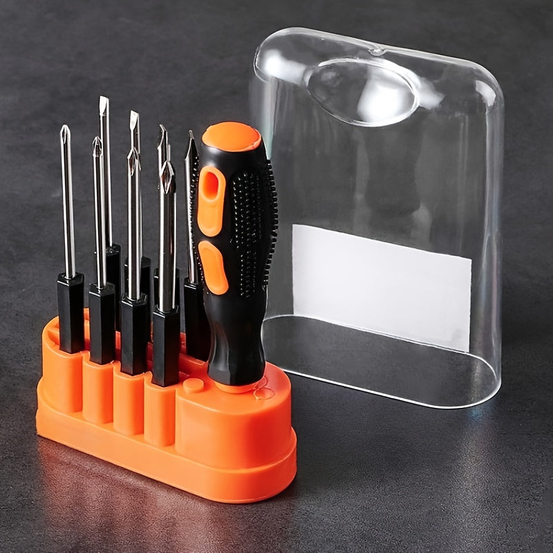 8-In-1 Precision Screwdriver Kit, a Versatile Manual Tool Set Featuring Interchangeable Bits, Suitable for Both Metal And Plastic, Designed As a Non-Electric Professional Repair Tool for Electronics And Computers.