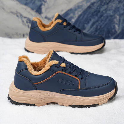 Men's All-Season Hiking Boots with  Upper & Cushioned Sole - Low-Top Outdoor Trekking, Climbing & Camping, All-Terrain Traction, Breathable Fabric, Lace-Up Ankle for Hiking, Gym, and Casual Wear (Model 9019)