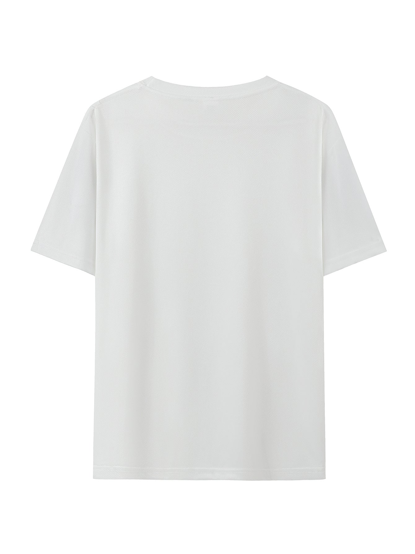 Men's Casual Crew Neck T-Shirt with Breathable Mesh
