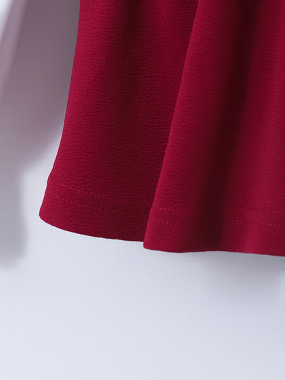 «Նորաձև աշնանային, էլեգանտ, ժապավենաձև զարդարված երկար թևքով վերնաշապիկ և ուղիղ լայն տաբատ՝ երկկտոր հավաքածու, զբոսանքի համար»