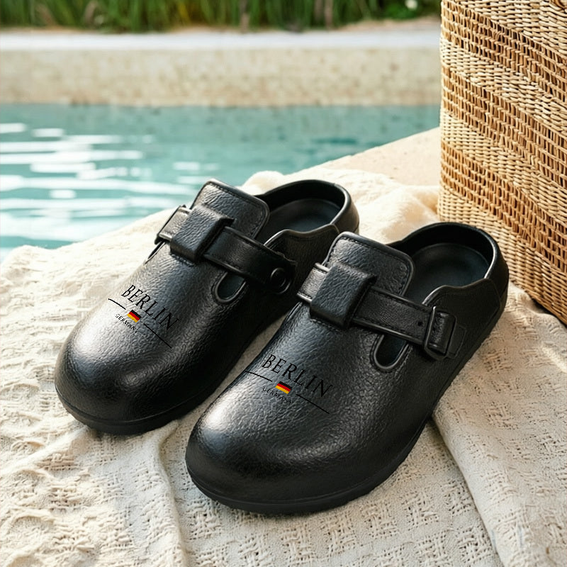 Unisex Lightweight EVA Slippers with Detachable Strap, Casual Style