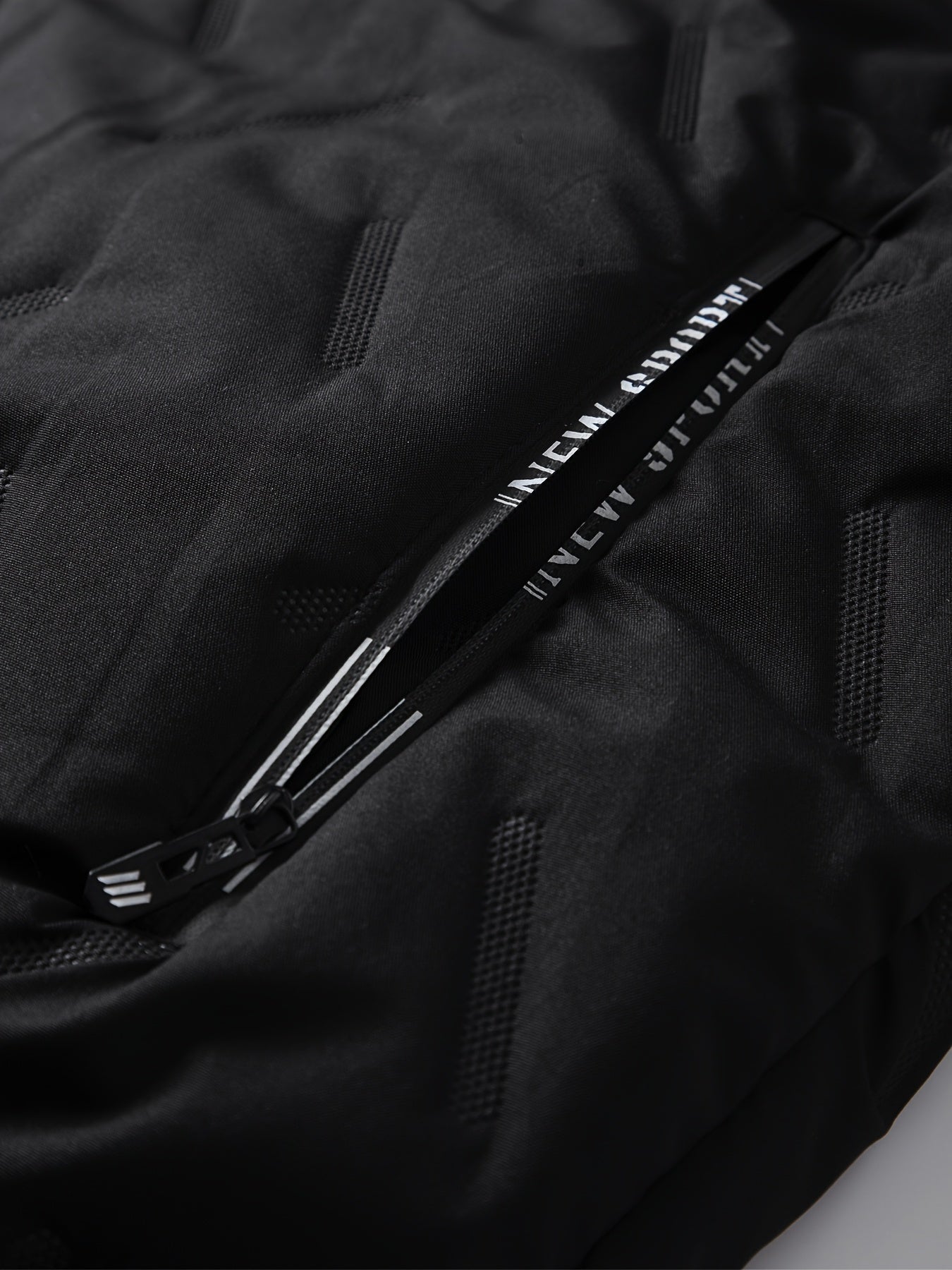 Men'S Heavyweight Winter Jacket - Thermal Insulated Cold Weather Coat with Zippered Pockets, Stand Collar, Full-Zip Closure - Black Outer Shell for Everyday & Outdoor Activities - Non-Stretch Fabric Construction, Seasonal Lay