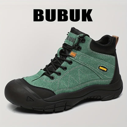 Men's Versatile Mid-Top Lace-Up Casual Outdoor Boots
