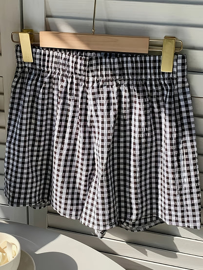 2024 Summer Casual Loose Striped Shorts