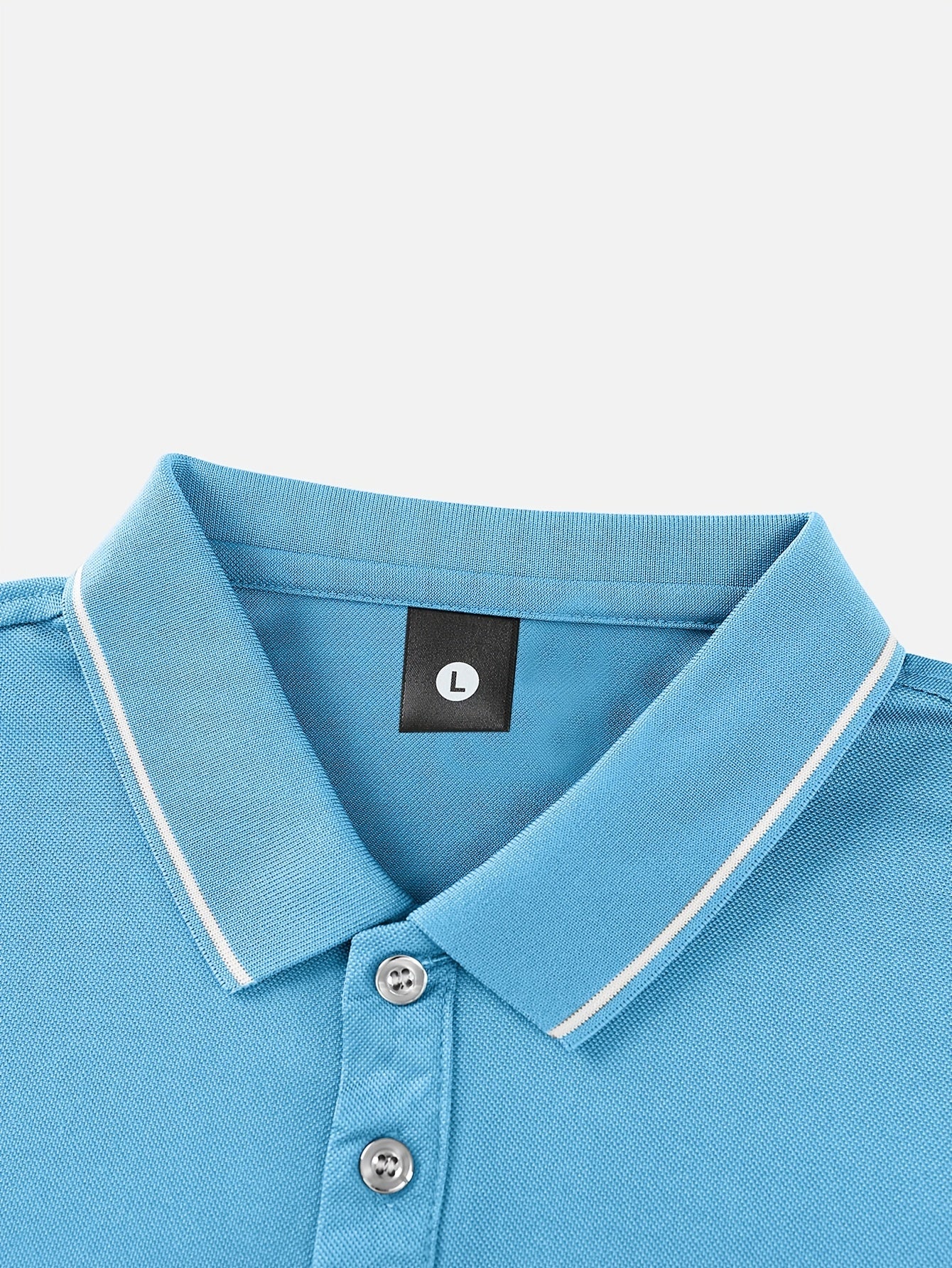 Men's Solid Golf Shirt, Casual Short Sleeve Lapel Shirt For Summer Outdoor