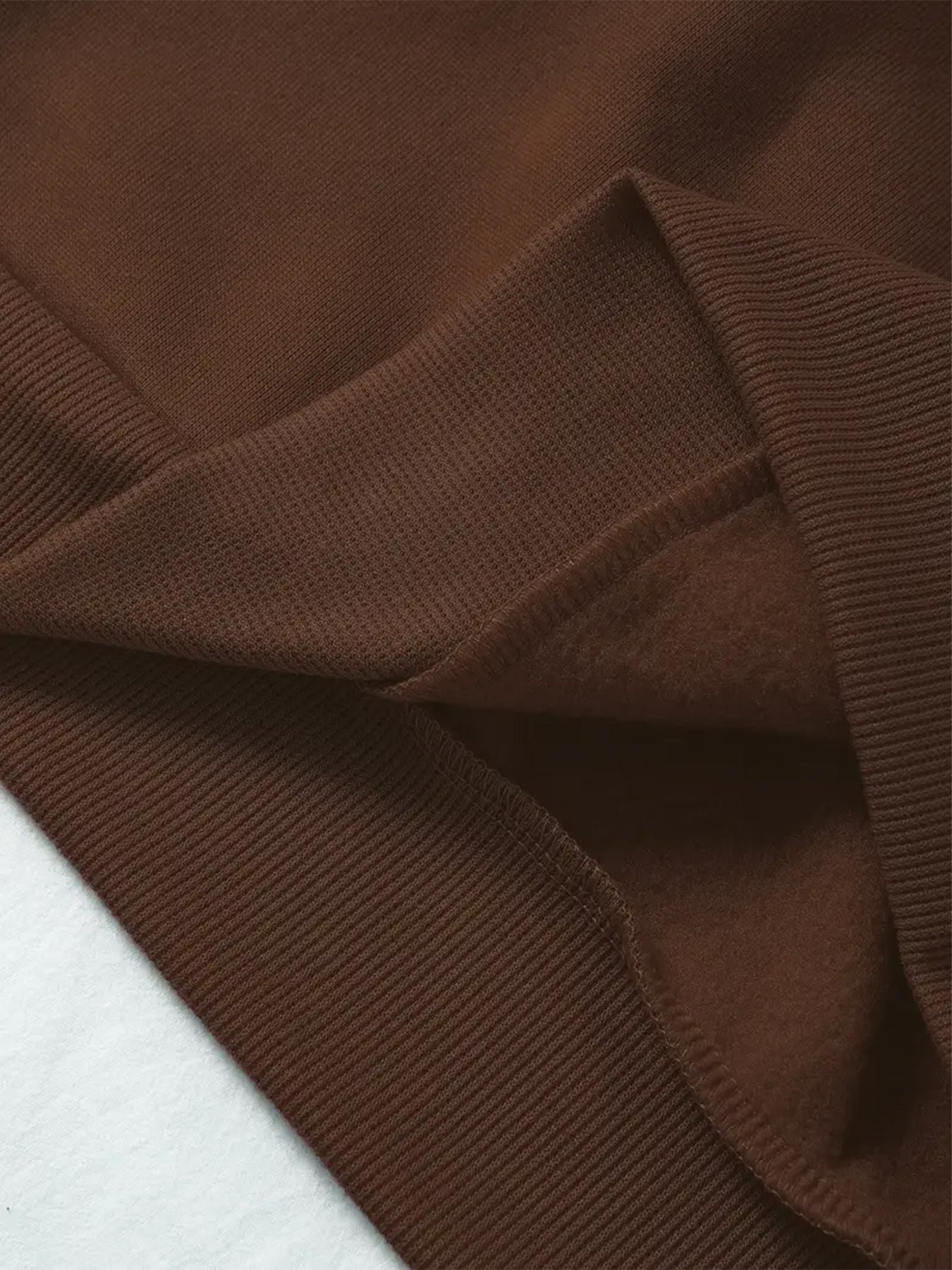 -Lined Women's Crewneck Pullover, Casual Printed Versatile Sweatshirt, Multiple Colors Available