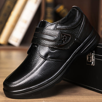 Men's Breathable Oxford Monk Strap Shoes with Soft Non-Slip Sole