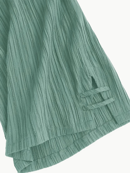 Elegant Women’s Wide-Leg Striped Pants for Spring and Summer