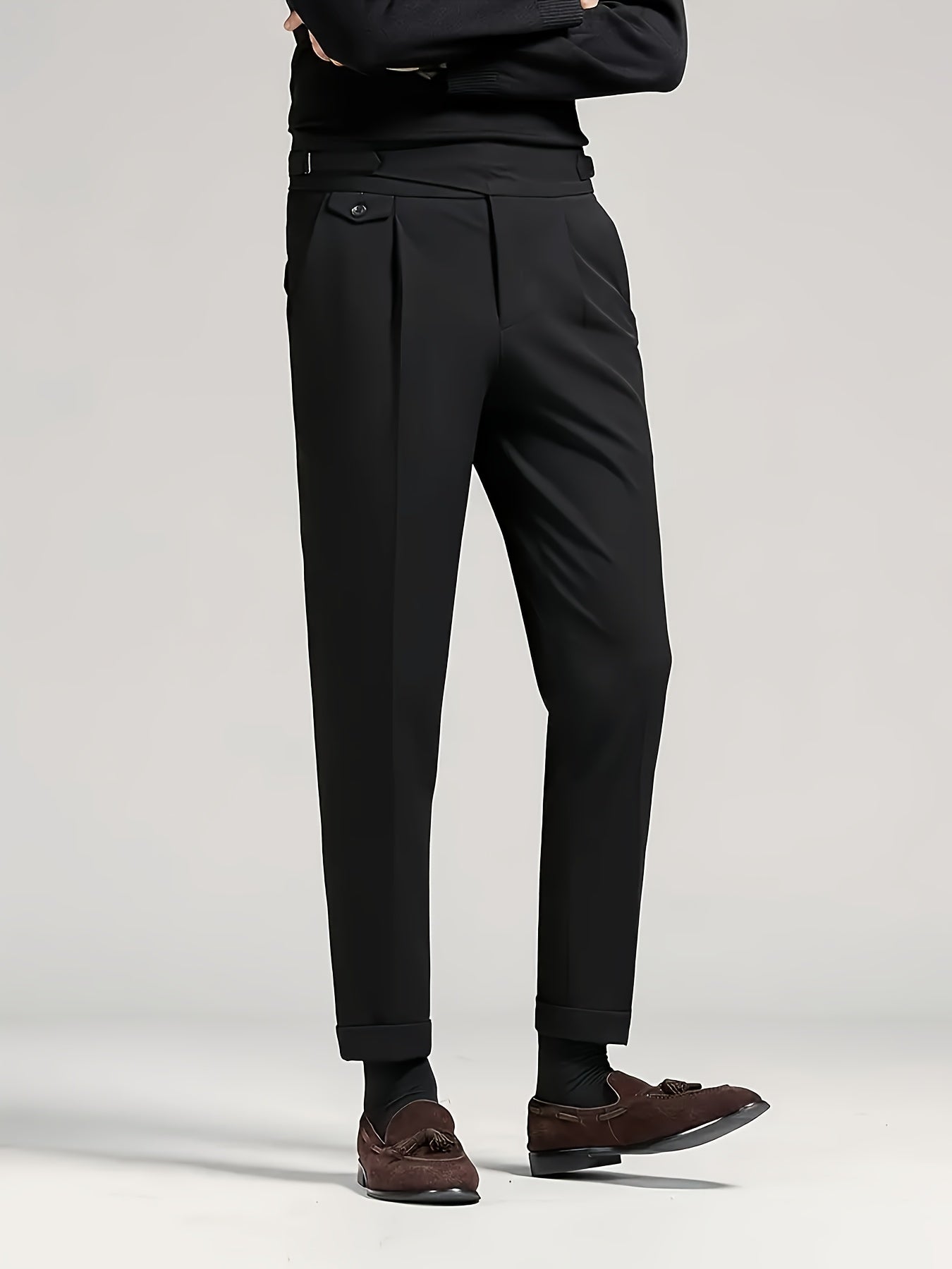 Comfortable And Draping Business Casual Trousers