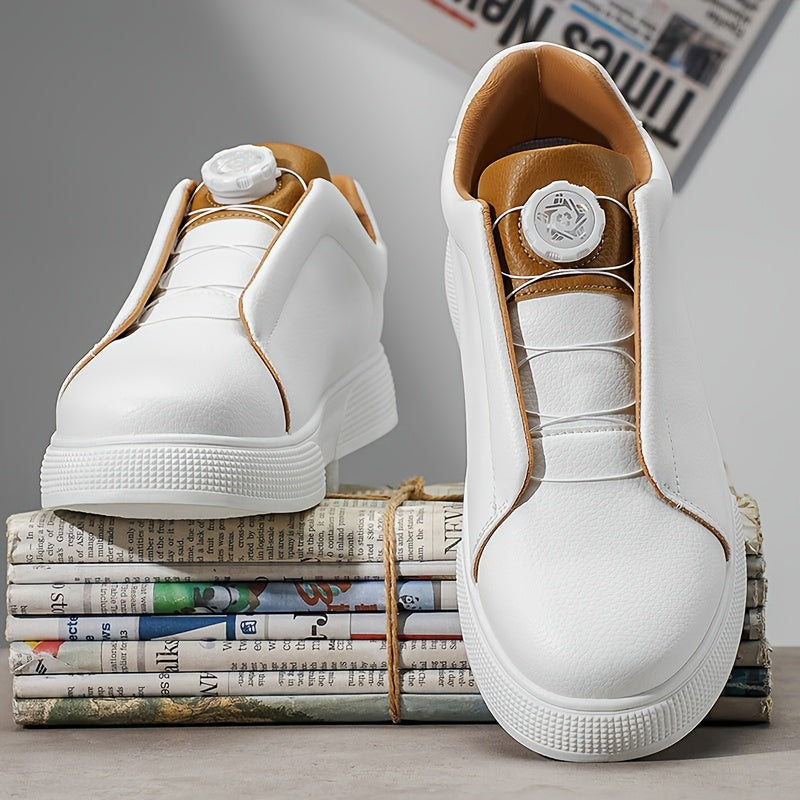 Men's Casual Sport Shoes with Slip-Resistant Buckle, All-Season