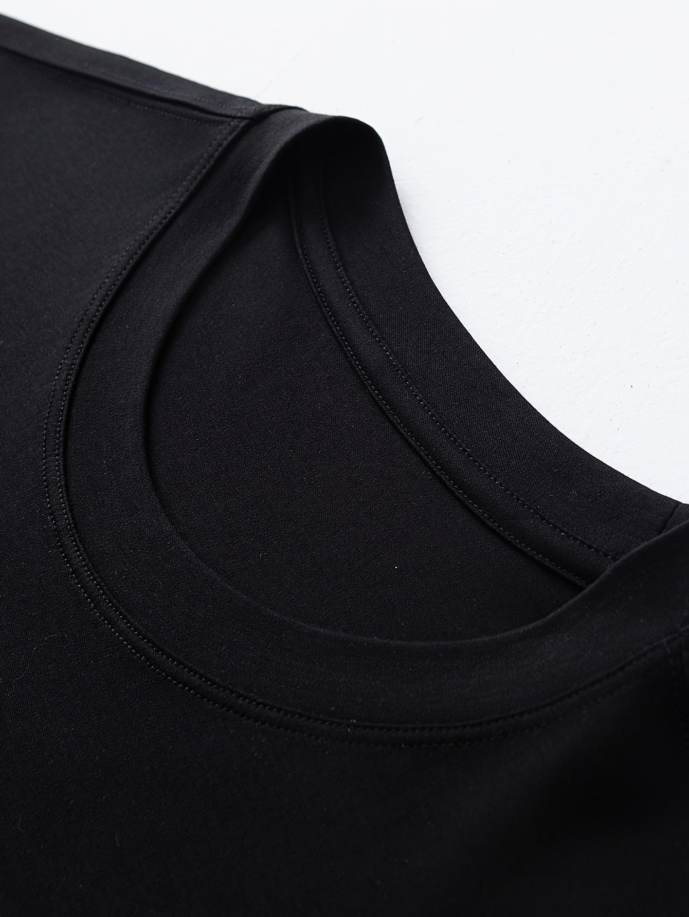 3pcs Men'S Heavyweight 100% Cotton T-Shirts - Breathable Crew Neck Tees, Dark Grey/White/Black Color Options - Everyday Casual & Formal Wear - Soft Everyday Essentials for Men, Cotton T Shirts, Summer Clothing, Classic Fit Te - ayq