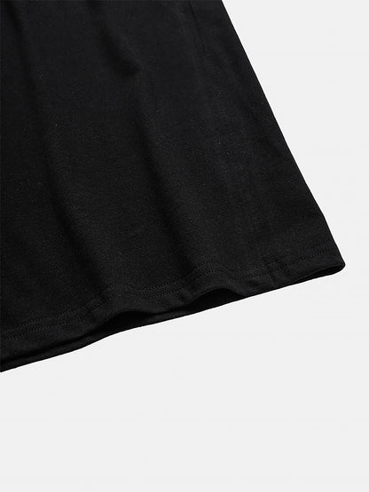 Women's Casual Cotton Graphic Print T-Shirt, Crew Neck