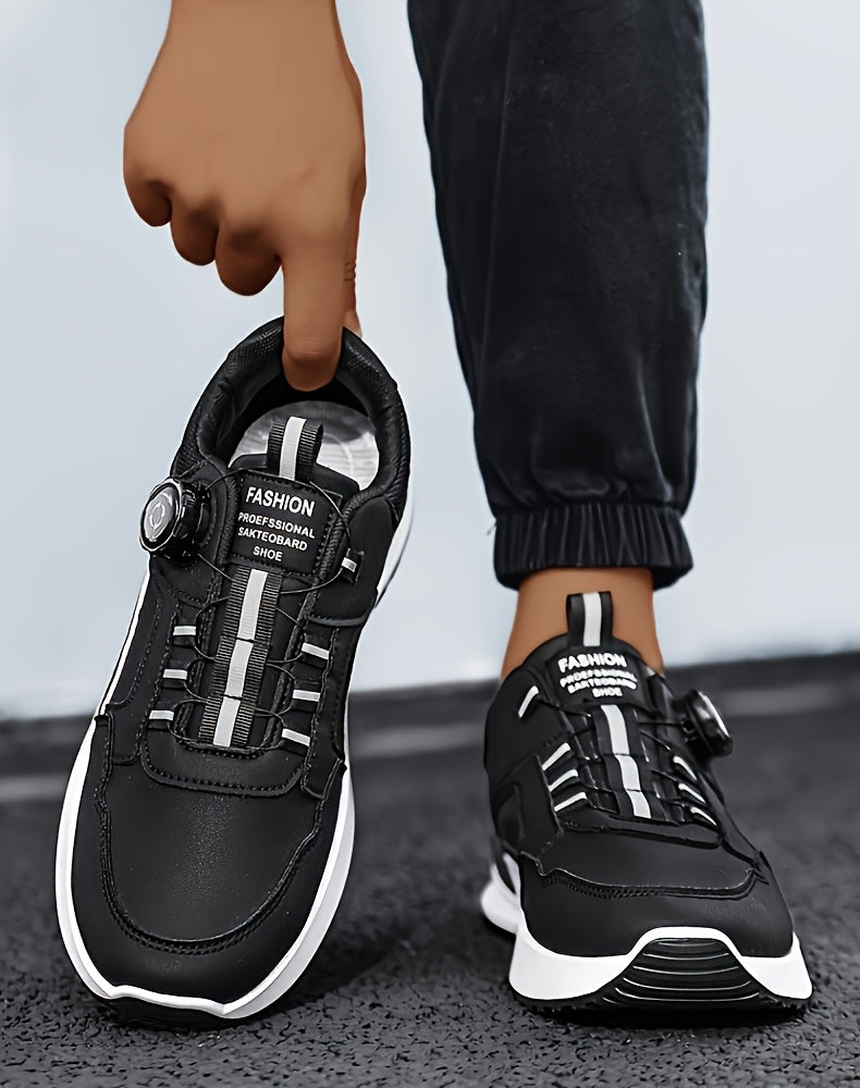 Men'S Large Size sneakers | Versatile Low-Top Running and Cross-Training Shoes, Casual and Preppy Style, Faux Upper, PVC Sole, All-Season Comfort - ayq